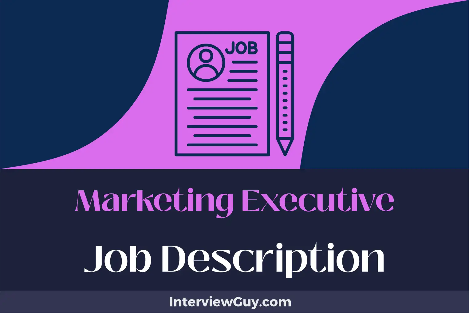 marketing executive job description