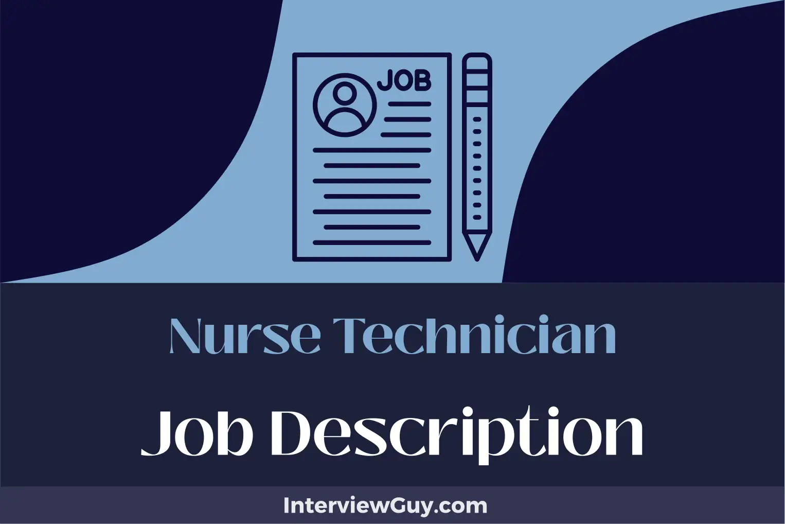 nurse technician job description