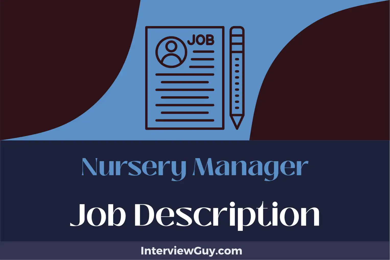 nursery manager job description