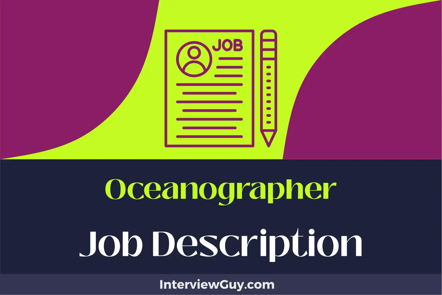 oceanographer job description