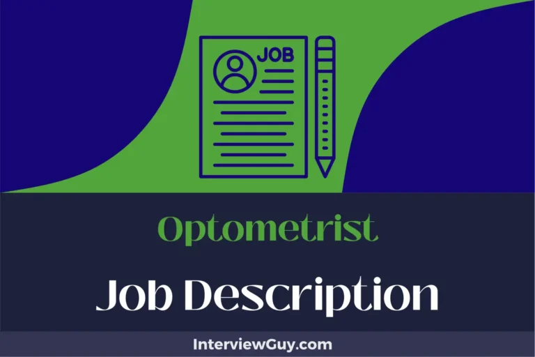 Optometrist Job Description [Updated for 2025]