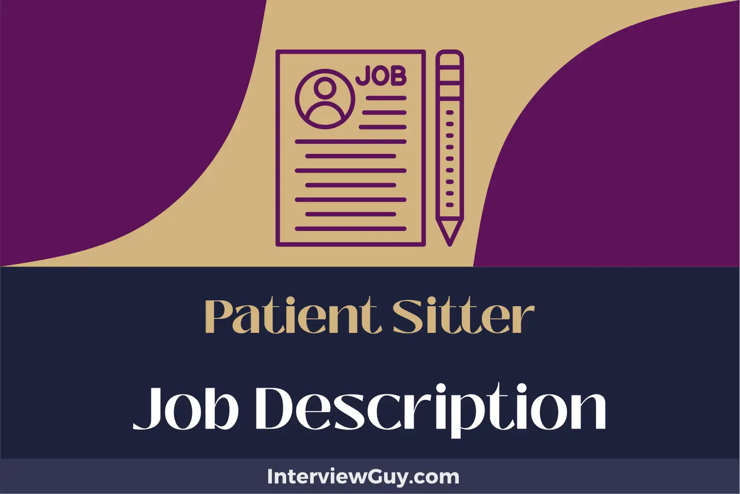 patient sitter job description