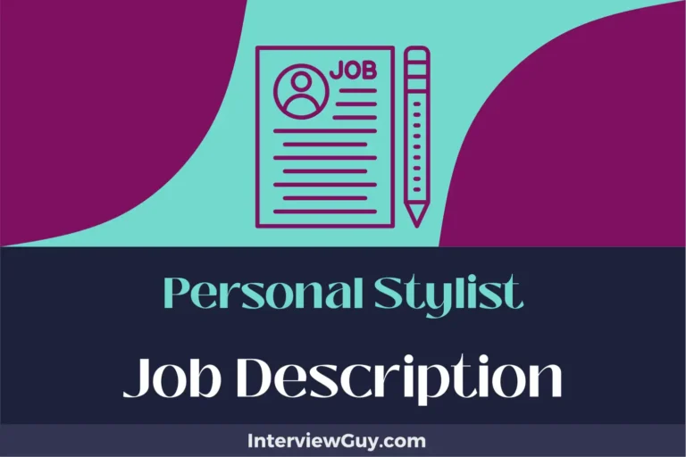 Personal Stylist Job Description [Updated for 2024]