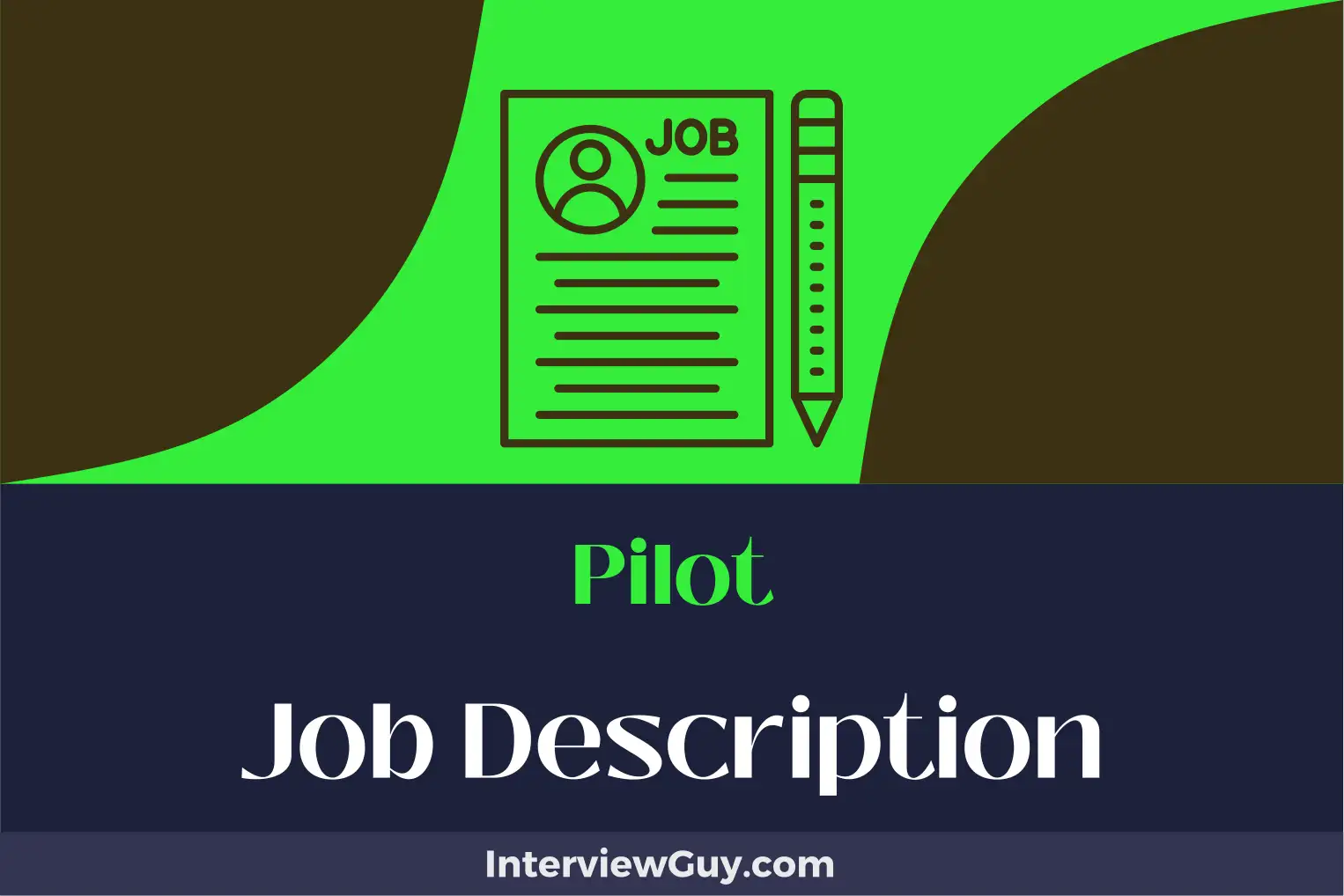 pilot job description