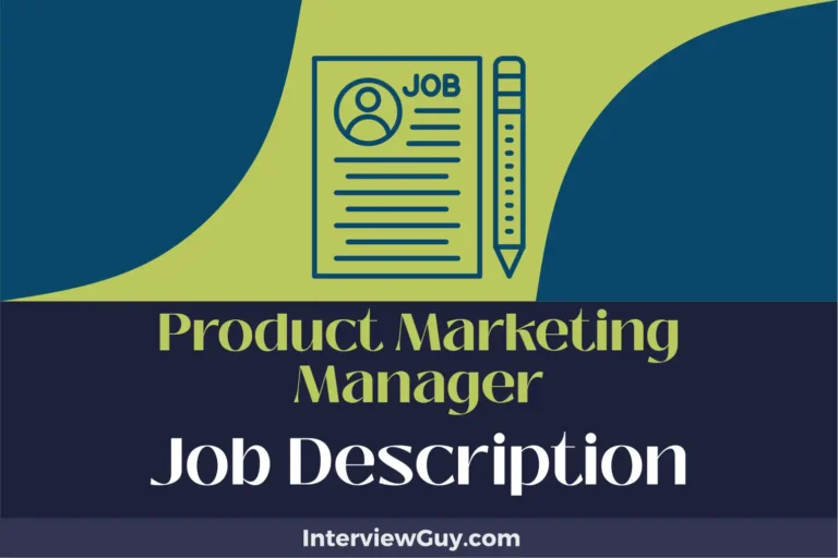 Product Marketing Manager Job Description [Updated for 2025]