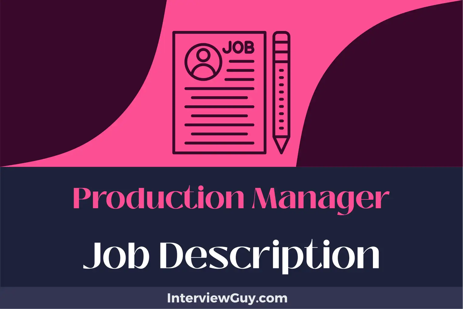 production manager job description