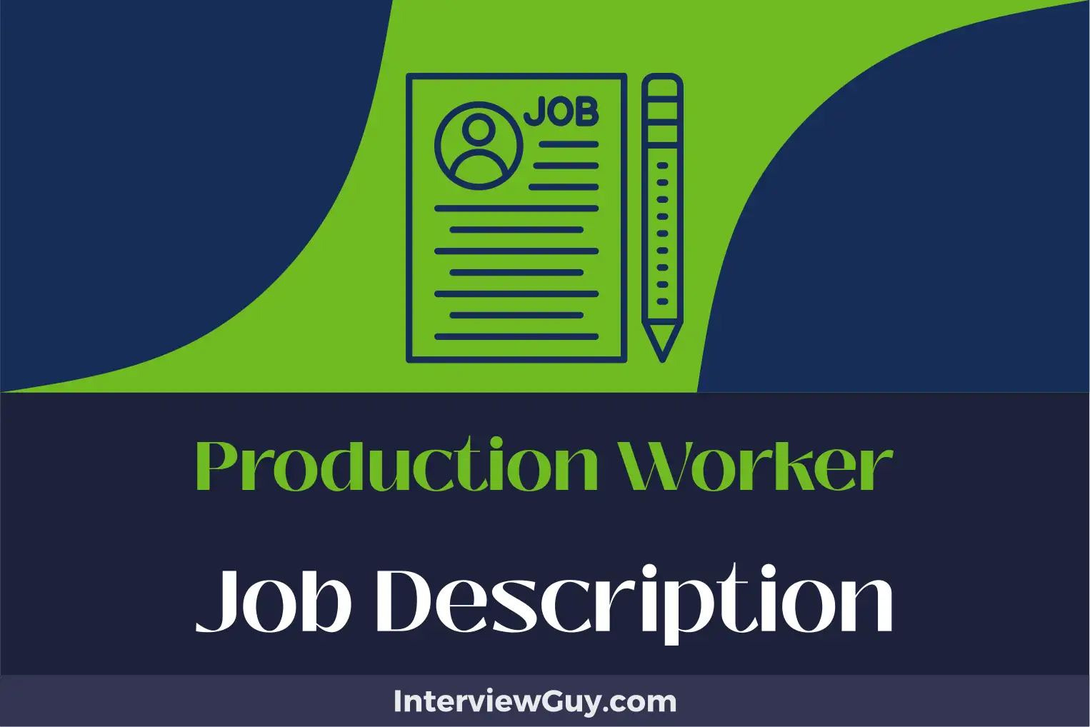 production worker job description