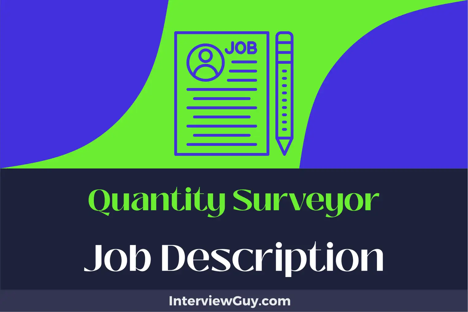 quantity surveyor job description