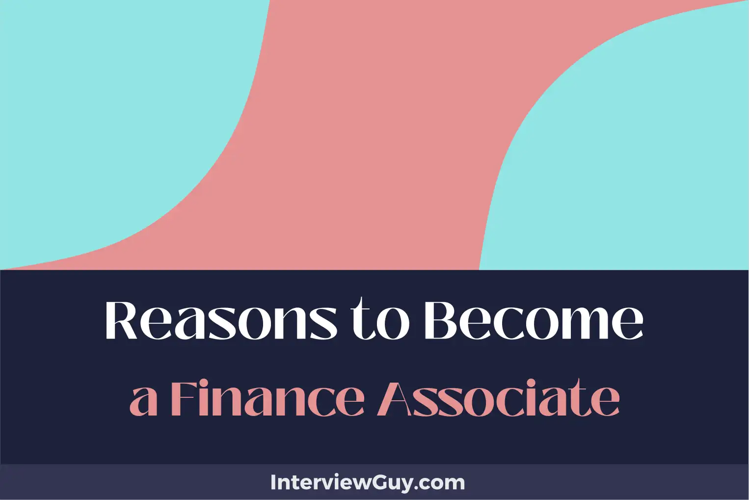 reasons to become a finance associate