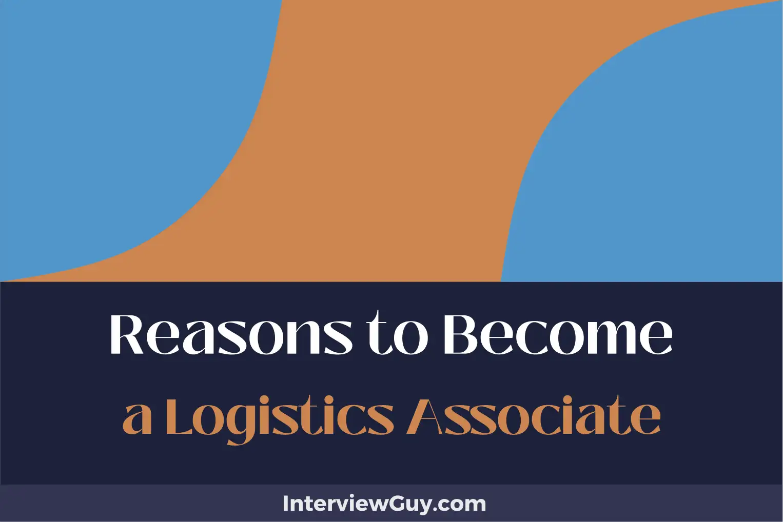 reasons to become a logistics associate