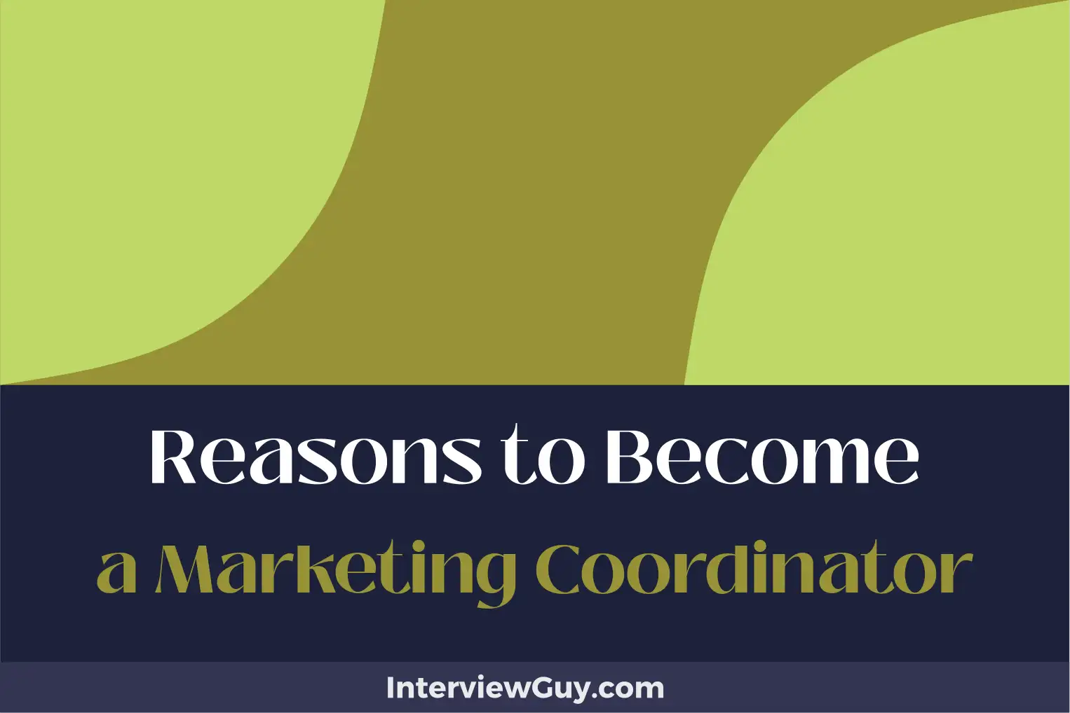 reasons to become a marketing coordinator