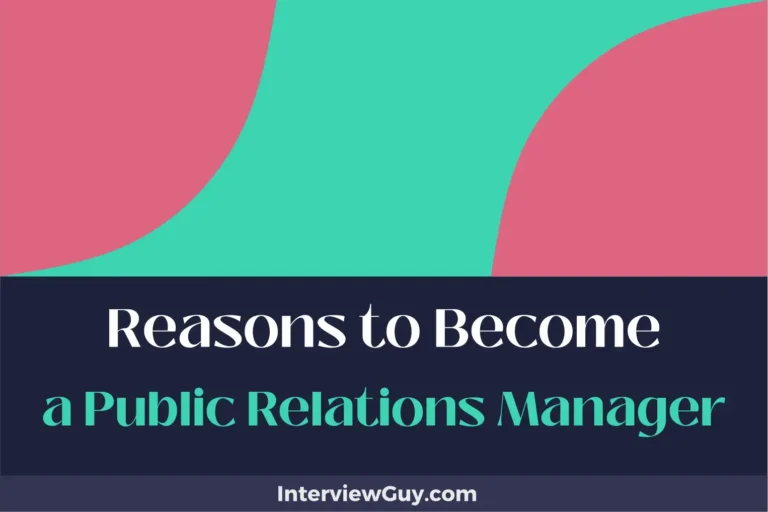 30 Reasons to Become a Public Relations Manager (Crisis? What Crisis?)