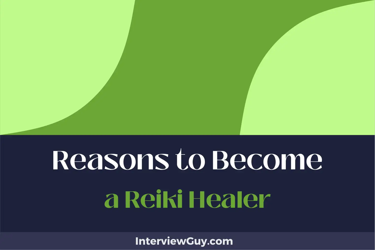 reasons to become a reiki healer