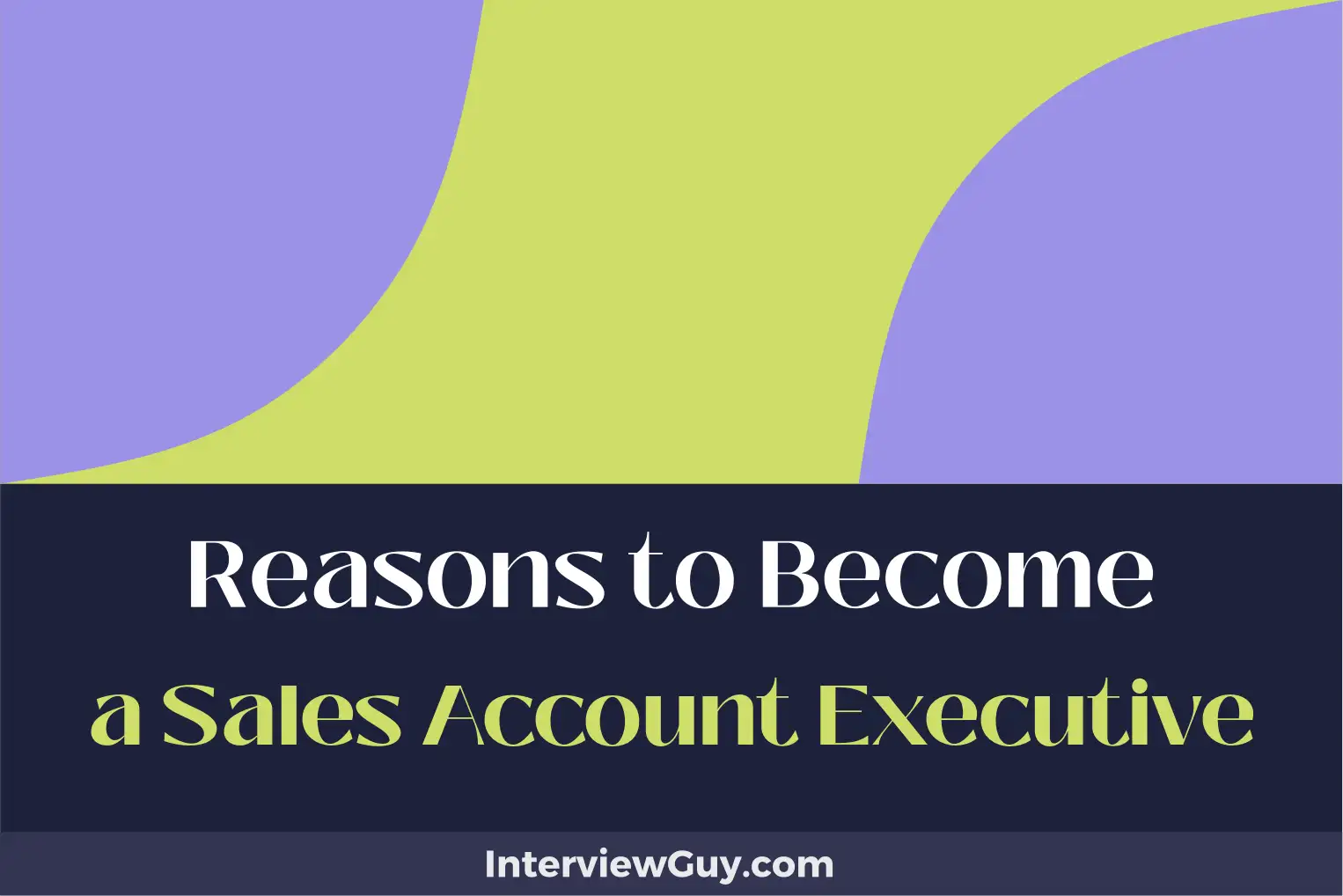 reasons to become a sales account