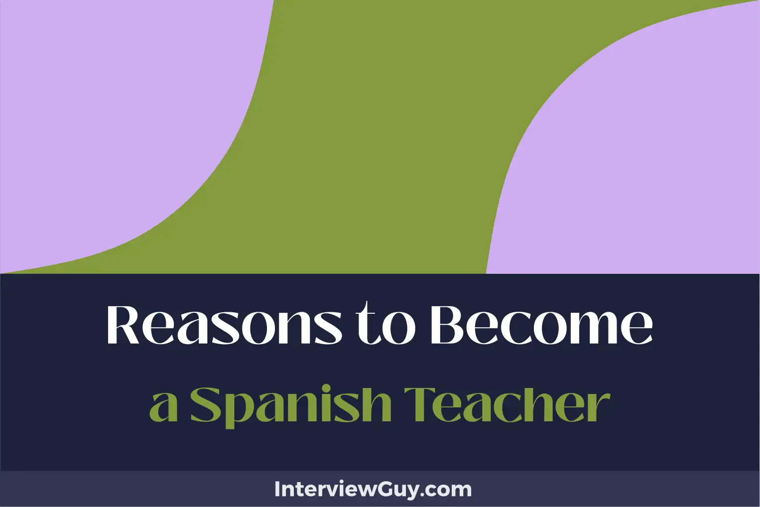 reasons to become a spanish teacher