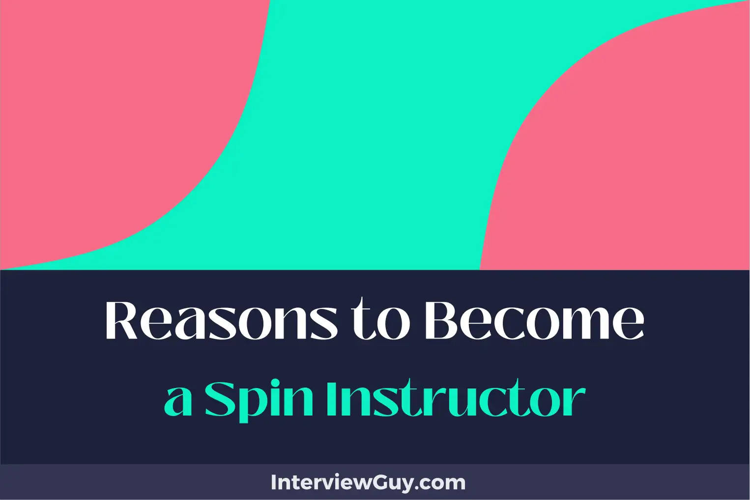 reasons to become a spin instructor