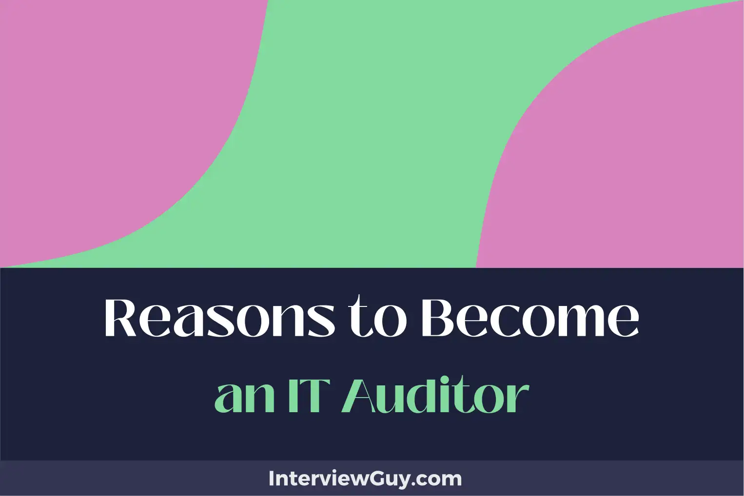 reasons to become an it auditor