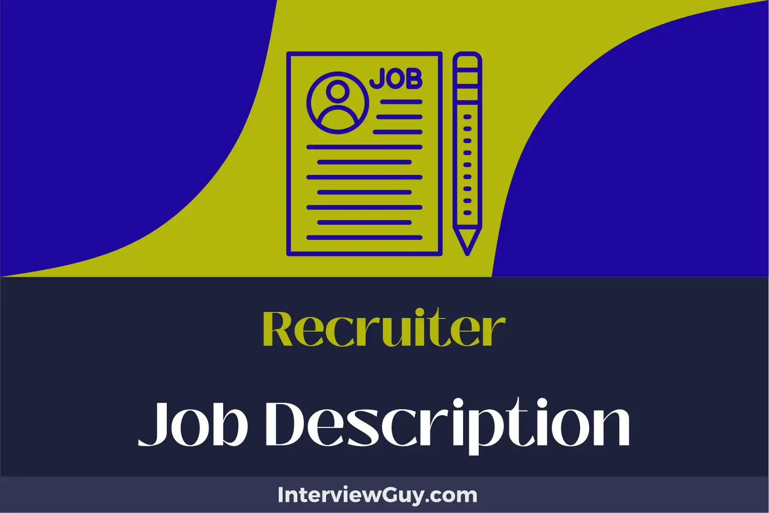 recruiter job description