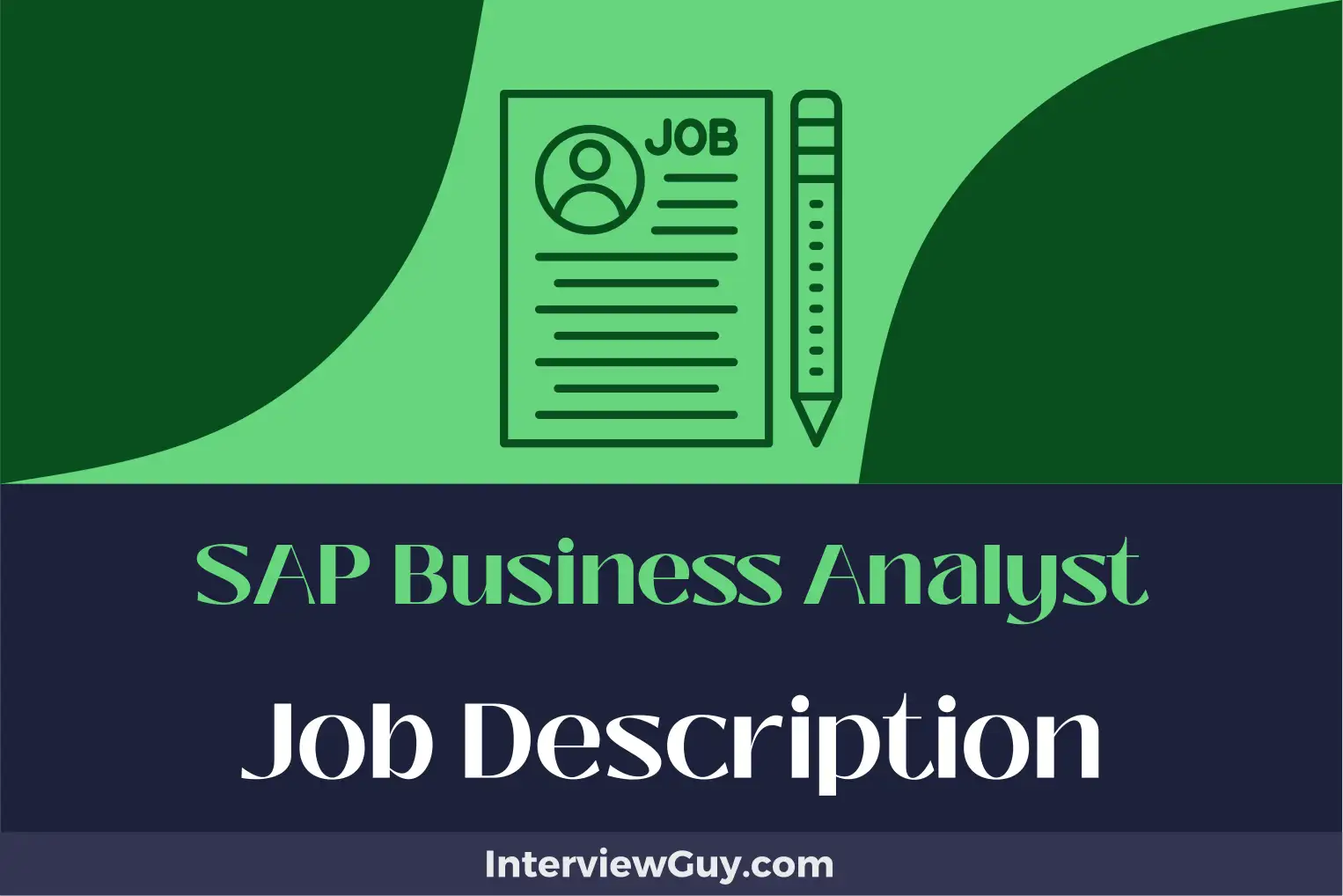 sap business analyst job description