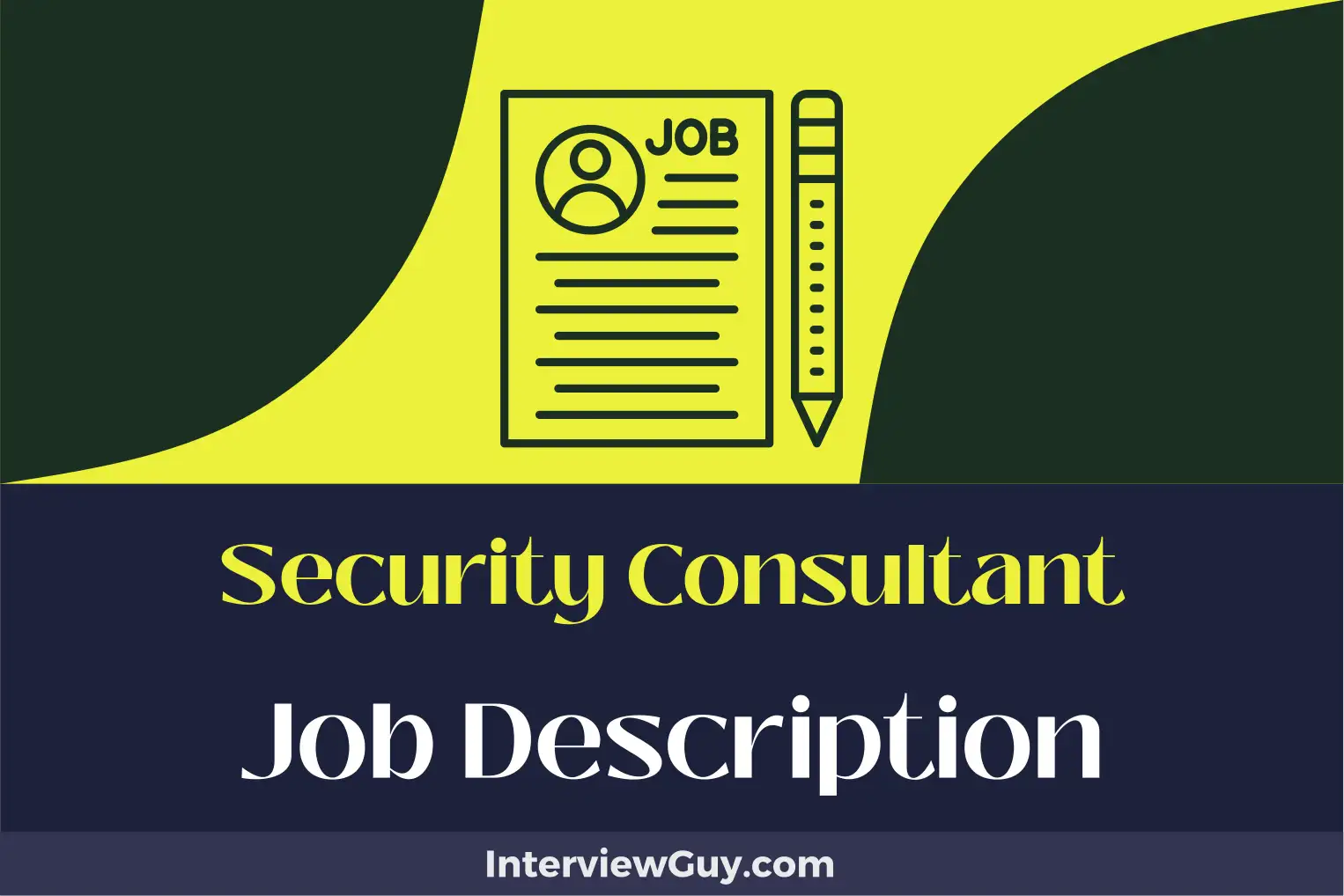 security consultant job description