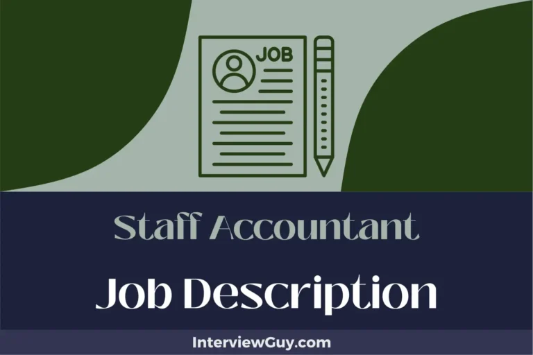 Staff Accountant Job Description [Updated for 2024]