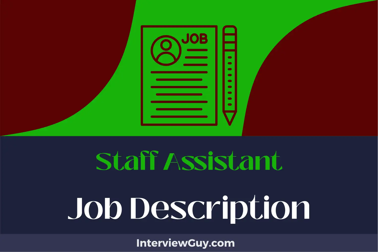 staff assistant job description