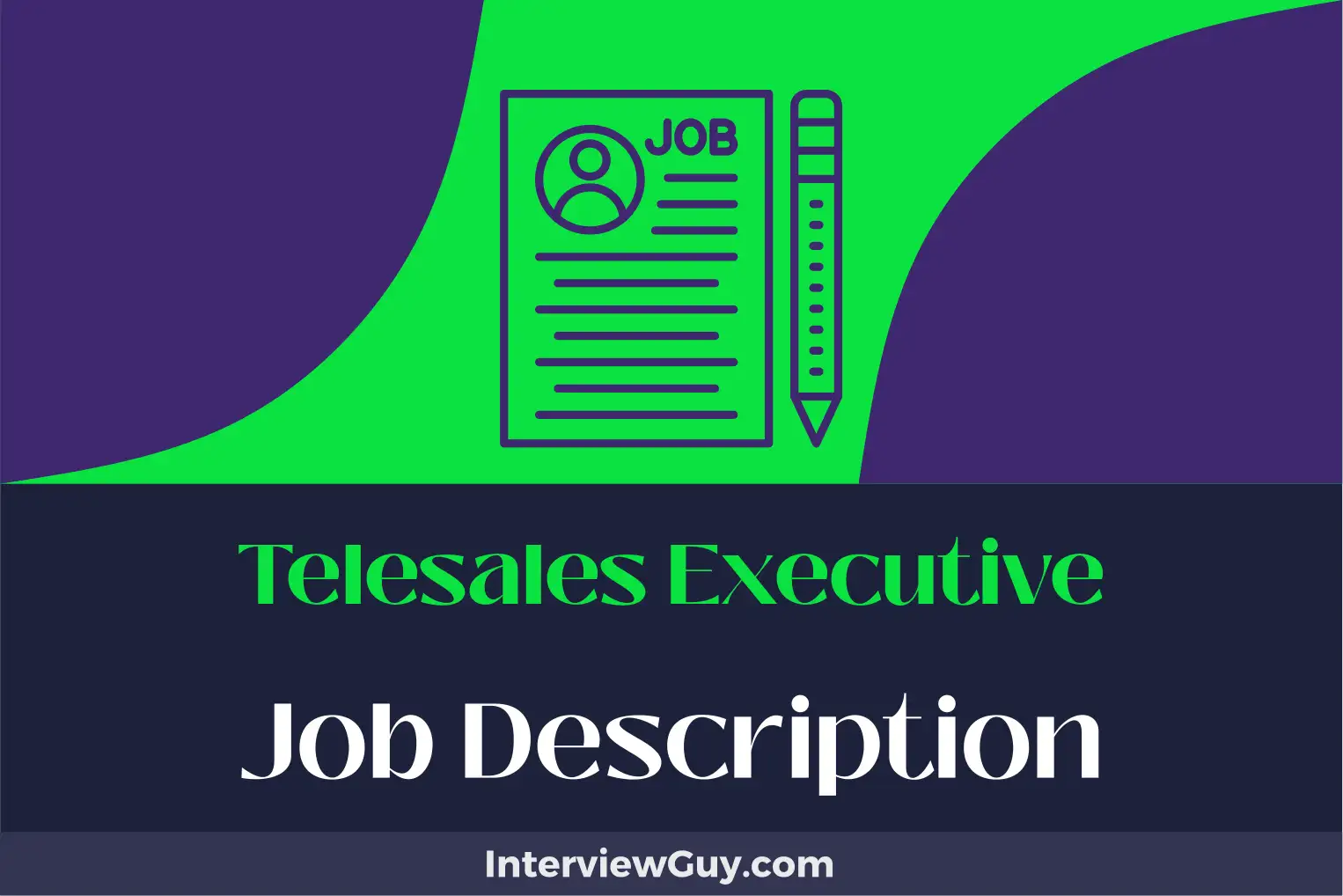 telesales executive job description