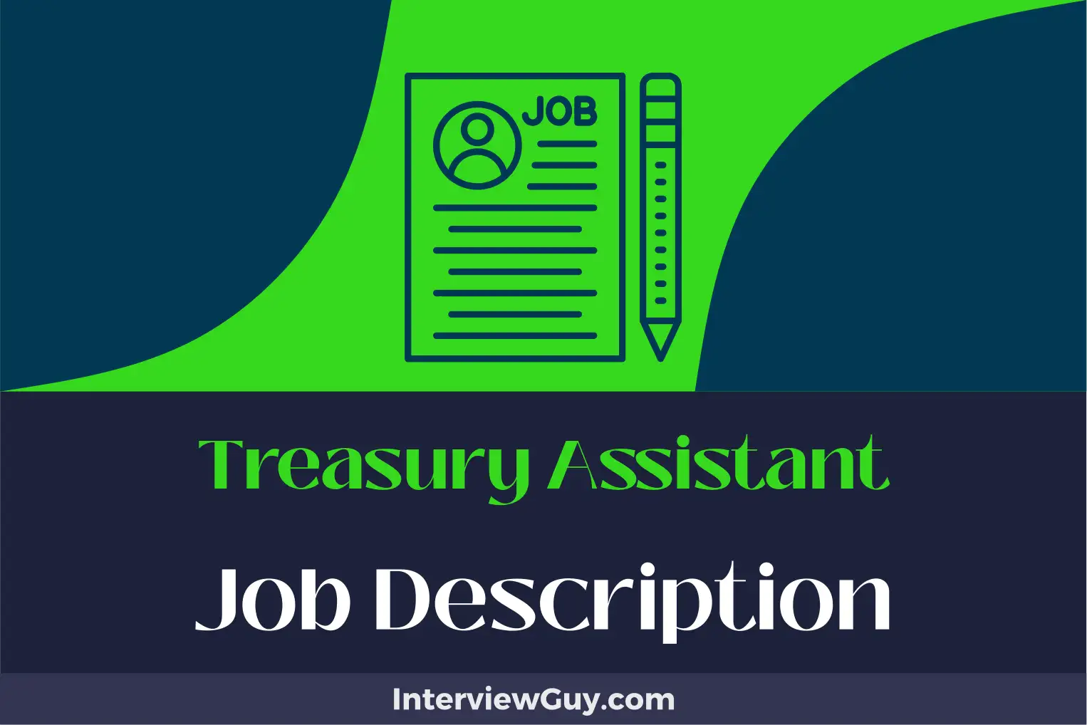 treasury assistant job description