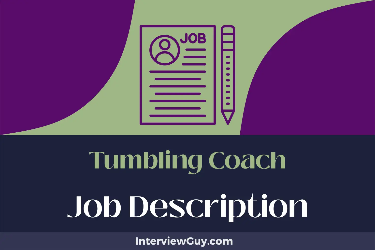 tumbling coach job description