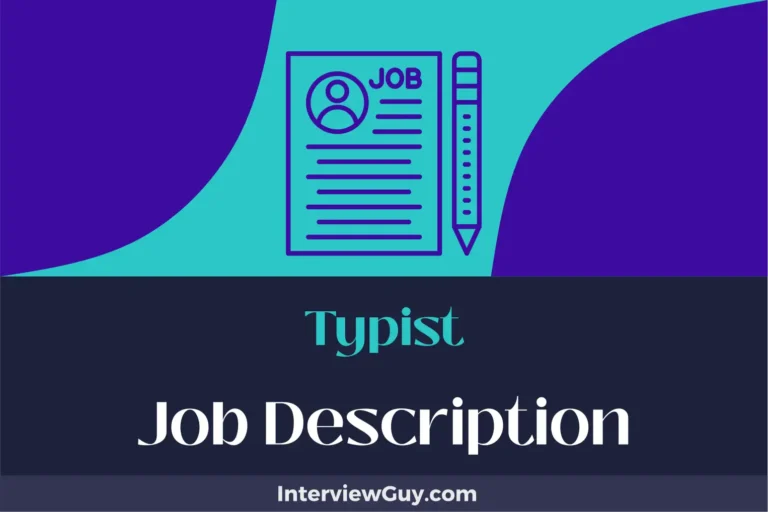 Typist Job Description [Updated for 2024]
