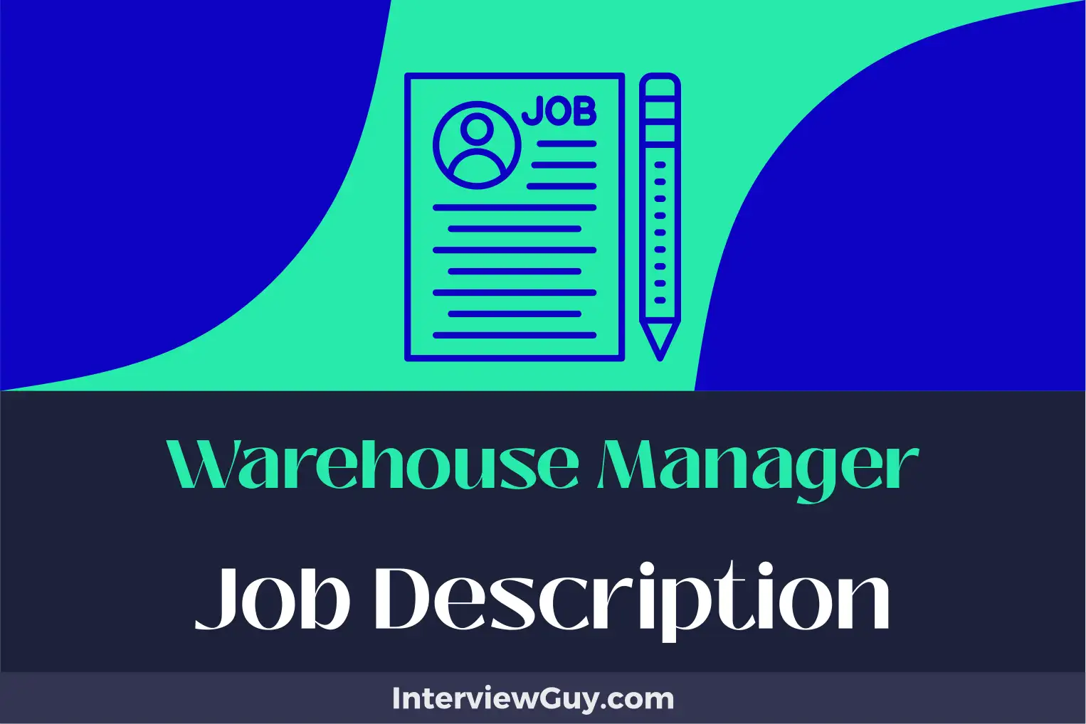 warehouse manager job description