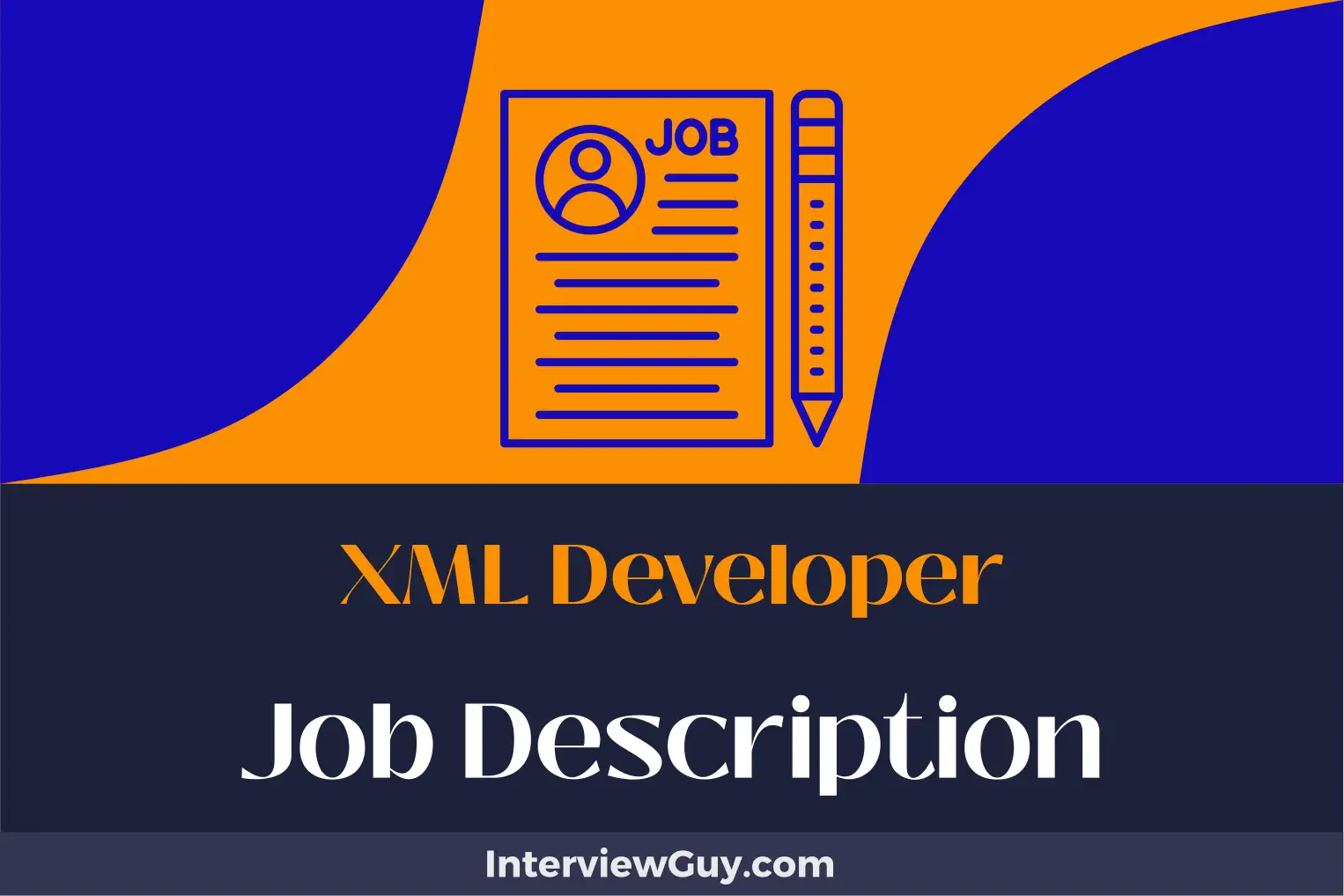 xml developer job description