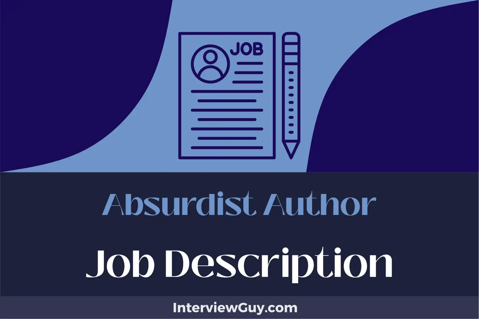absurdist author job description