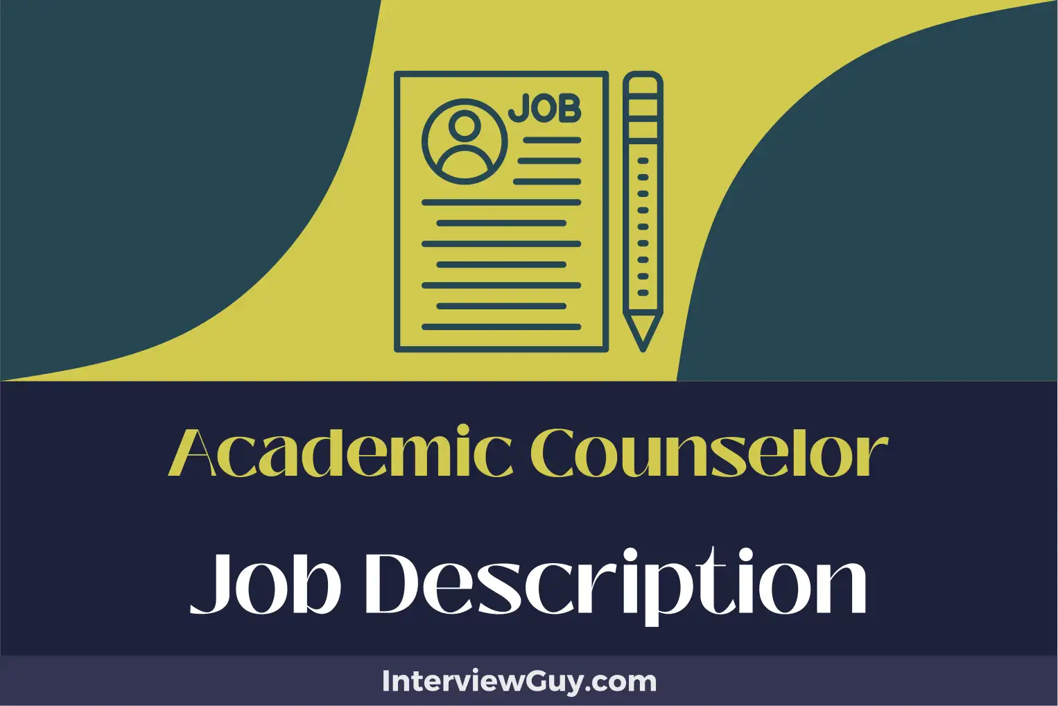 academic counselor job description