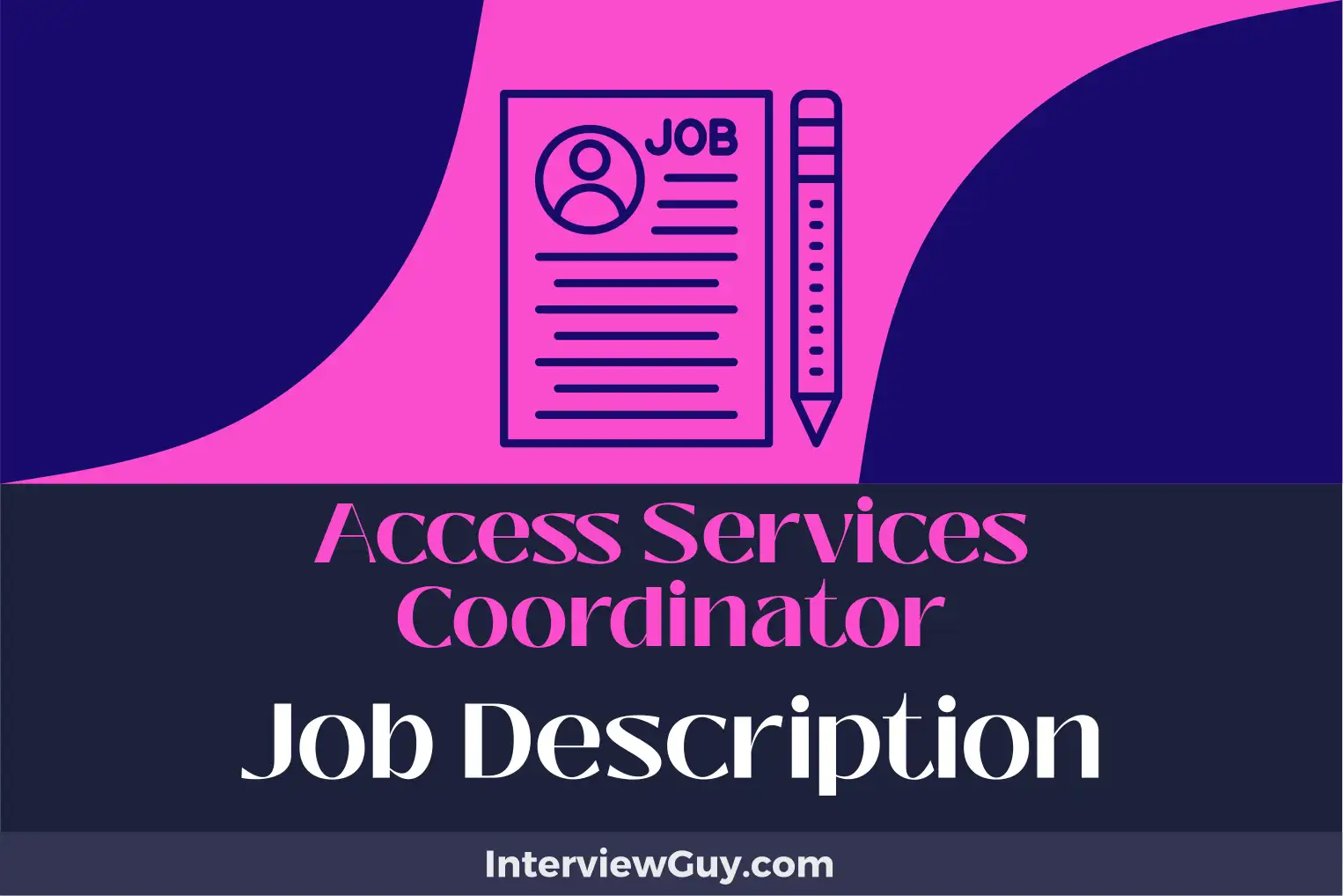 access services coordinator job description