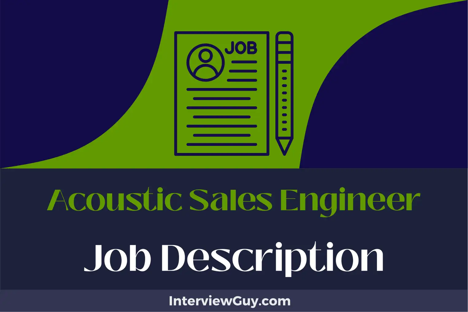 acoustic sales engineer job description