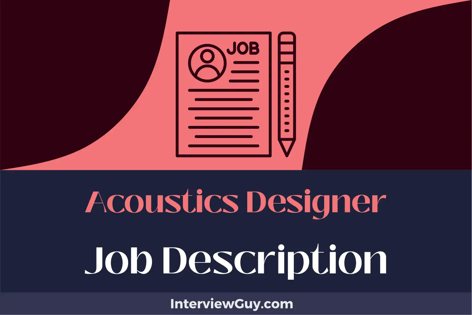 acoustics designer job description