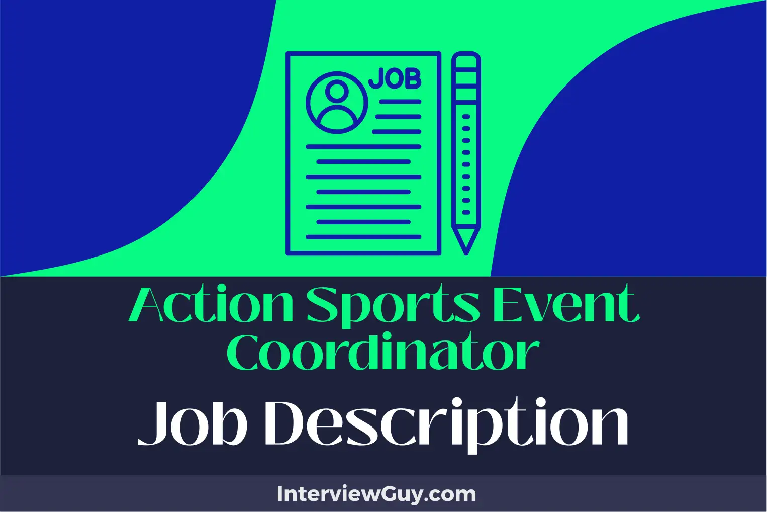 action sports event coordinator job description