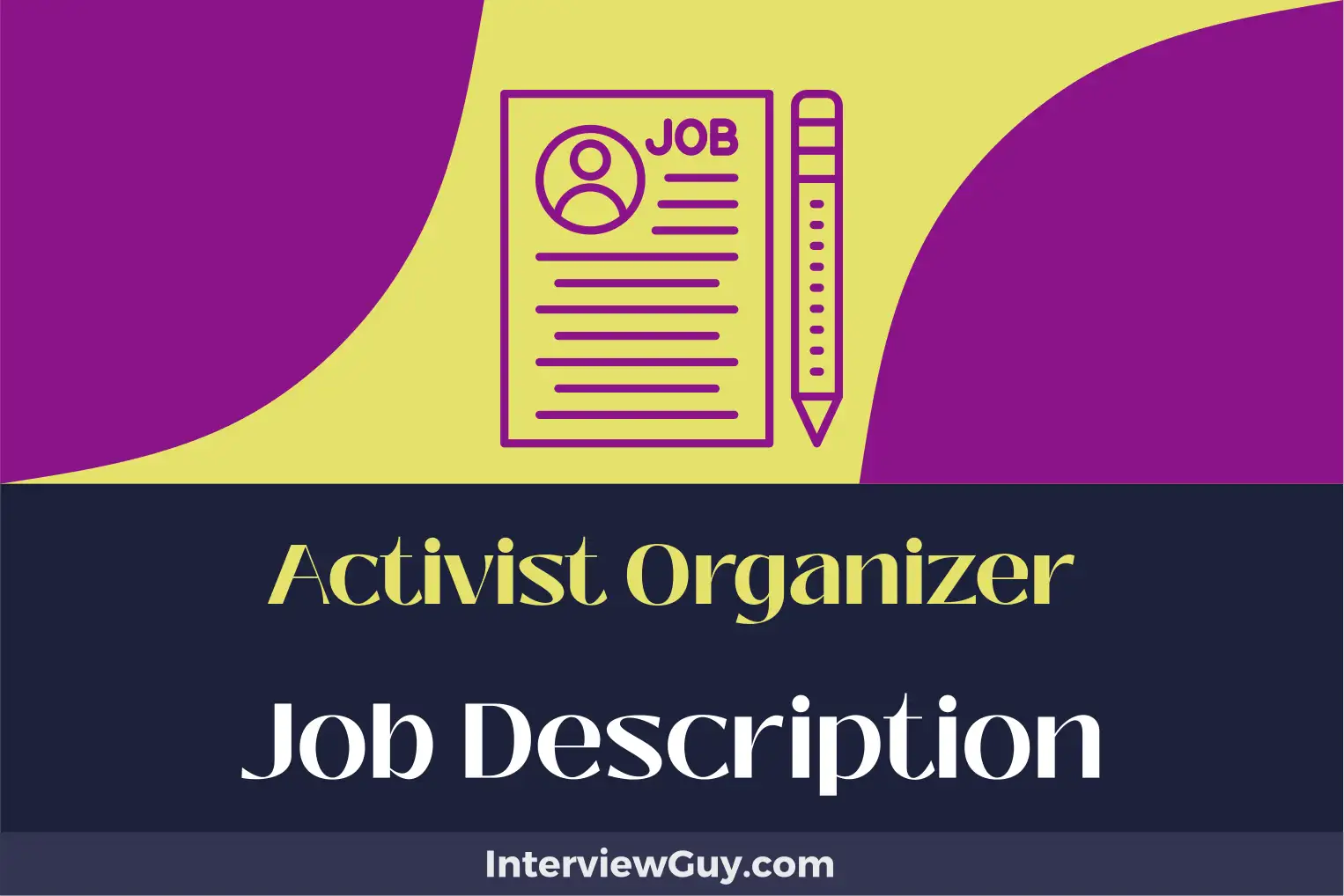 activist organizer job description