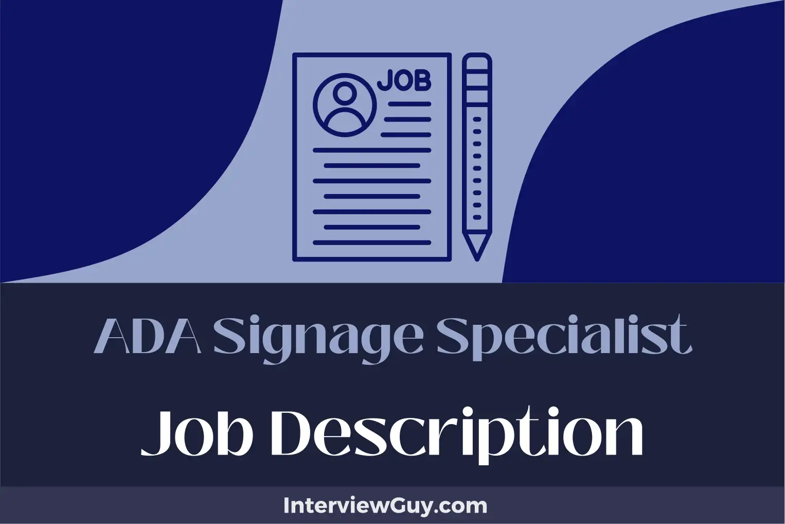 ada signage specialist job description