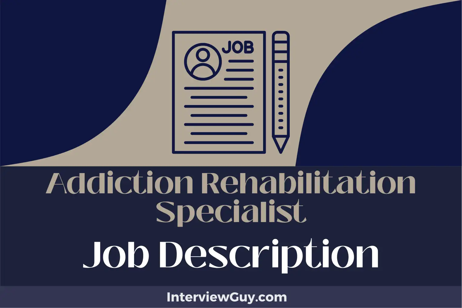 addiction rehabilitation specialist job description