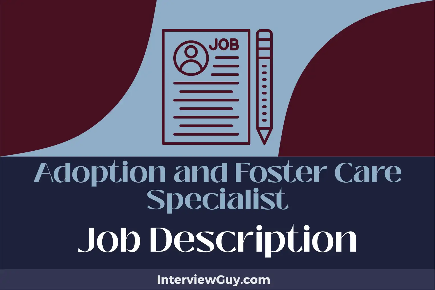 adoption and foster care specialist job description