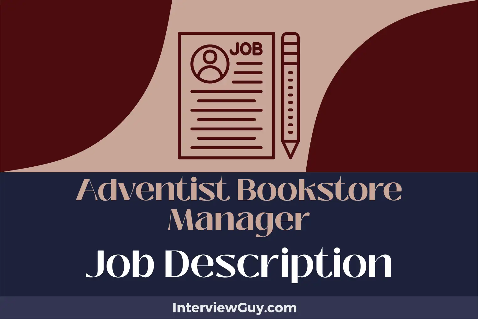 adventist bookstore manager job description