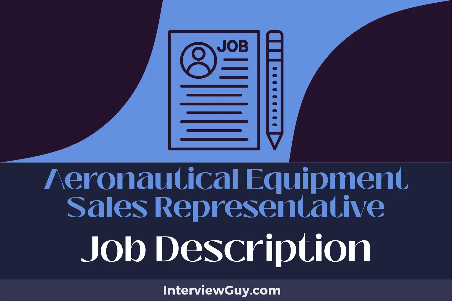 aeronautical equipment sales representative job description