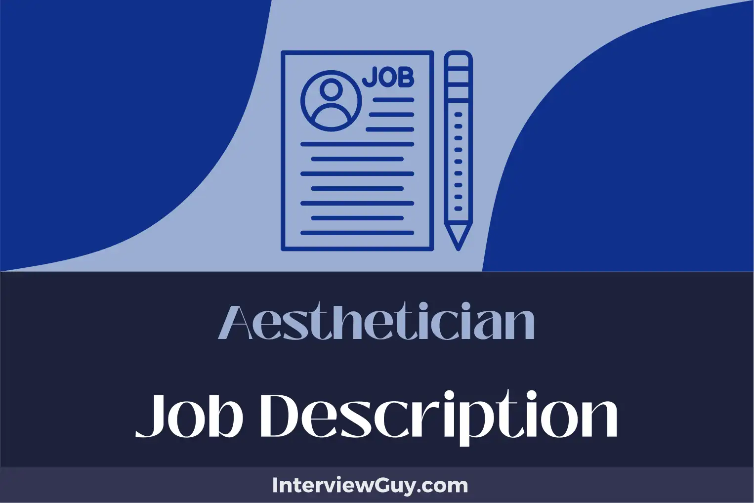 aesthetician job description
