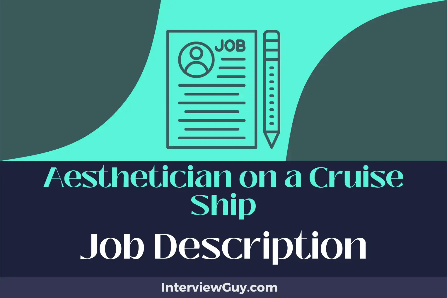 aesthetician on a cruise ship job description