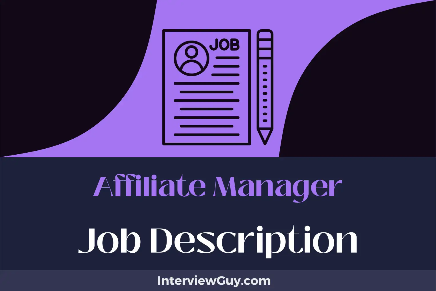 affiliate manager job description