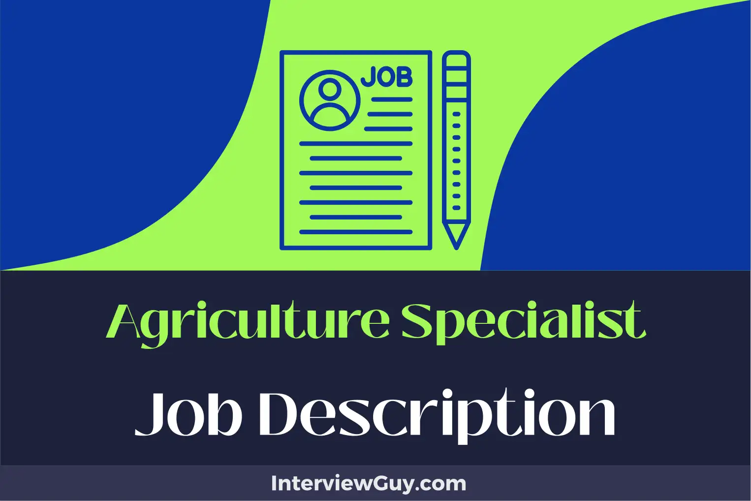 agriculture specialist job description