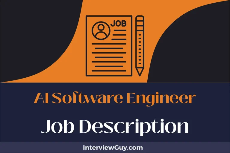 AI Software Engineer Job Description [Updated for 2024]
