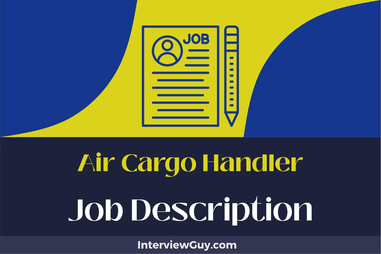 air cargo handler job description